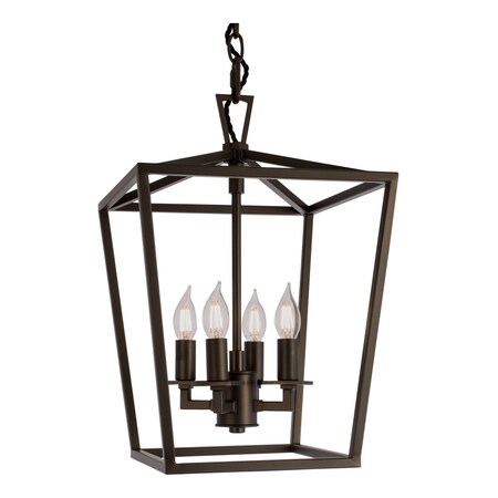 Norwell Small Cage Pendant 1080-BR-NG
